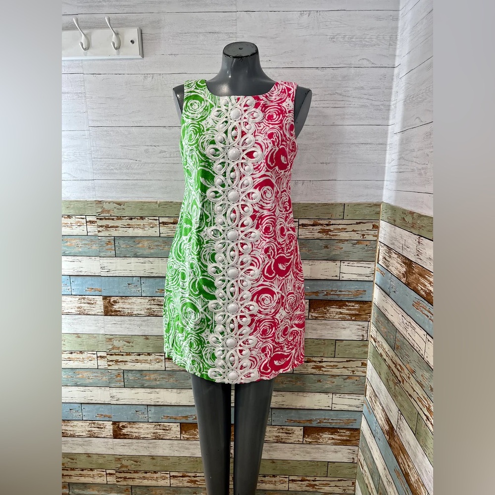 Lilly Pulitzer jubilee dress size 0 RARE!!!!!